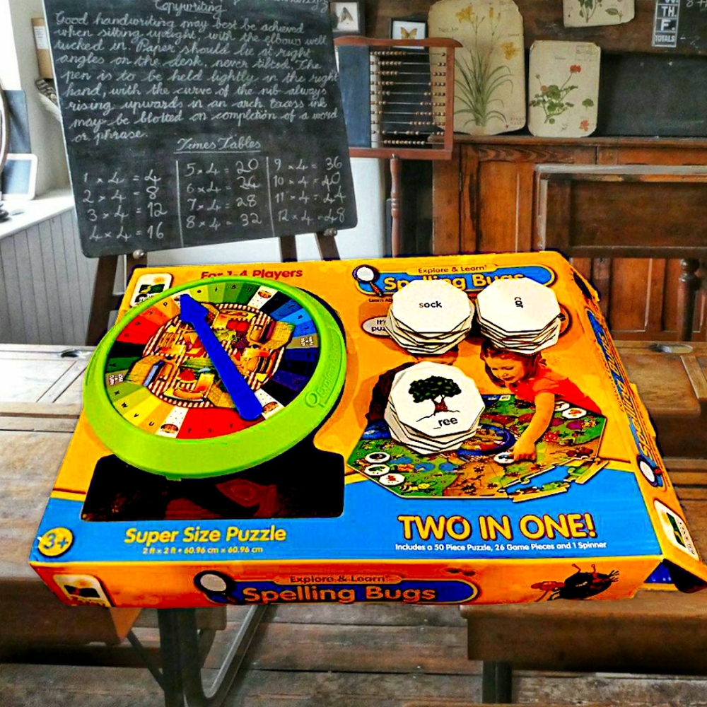 The Learning Journey Explore and Learn Spelling Bugs Puzzle Game